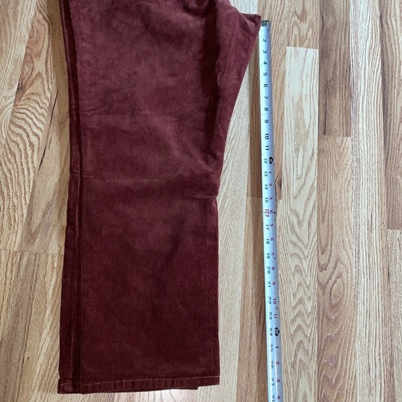 NWT Sonoma Straight corduroy Straight Leg Pants.  Size 24W. - Picture 6 of 8